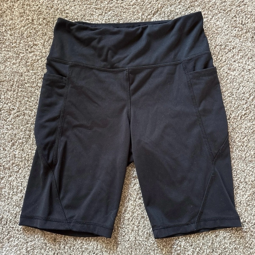 Danskin Size S Black Bike Shorts